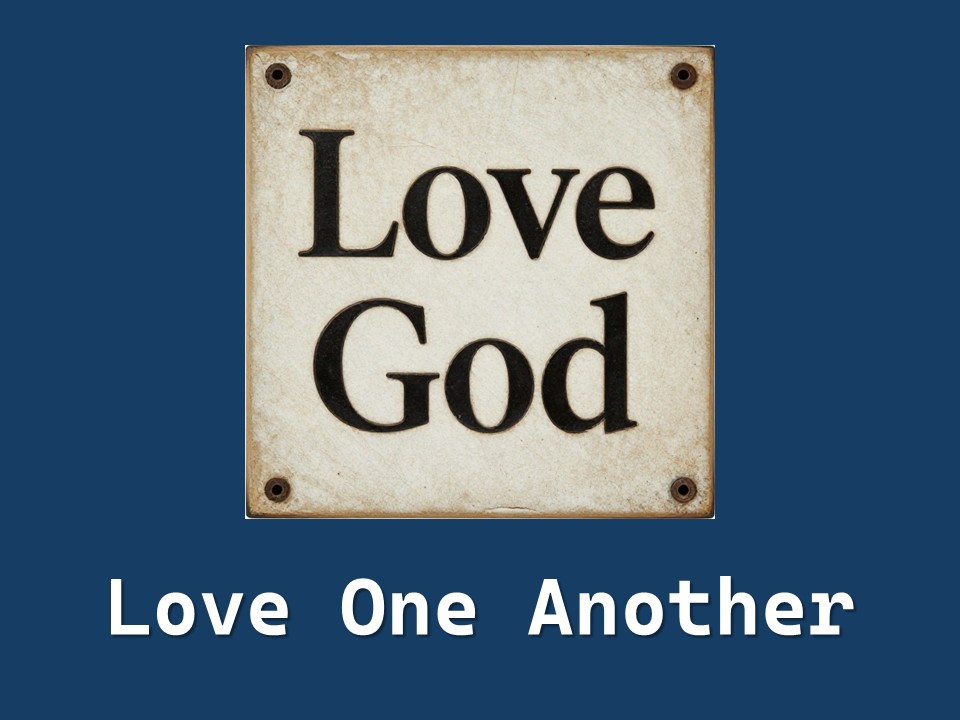 Love God Love One Another